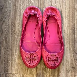 Tory Burch pink flat